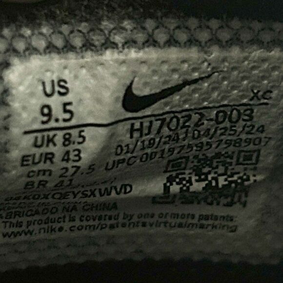 Nike Air Zoom GT Cut 3 TB Promo “Grey Black” Men’s Size 9.5-12 Basketball Shoe - Picture 8 of 9